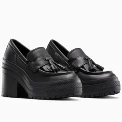 Converse Chuck 70 De Luxe Heel Loafer Platform Leather