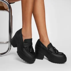 Converse Chuck 70 De Luxe Heel Loafer Platform Leather