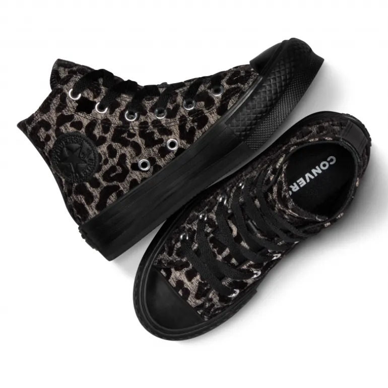 Converse Chuck Taylor All Star EVA Lift Platform Leopard