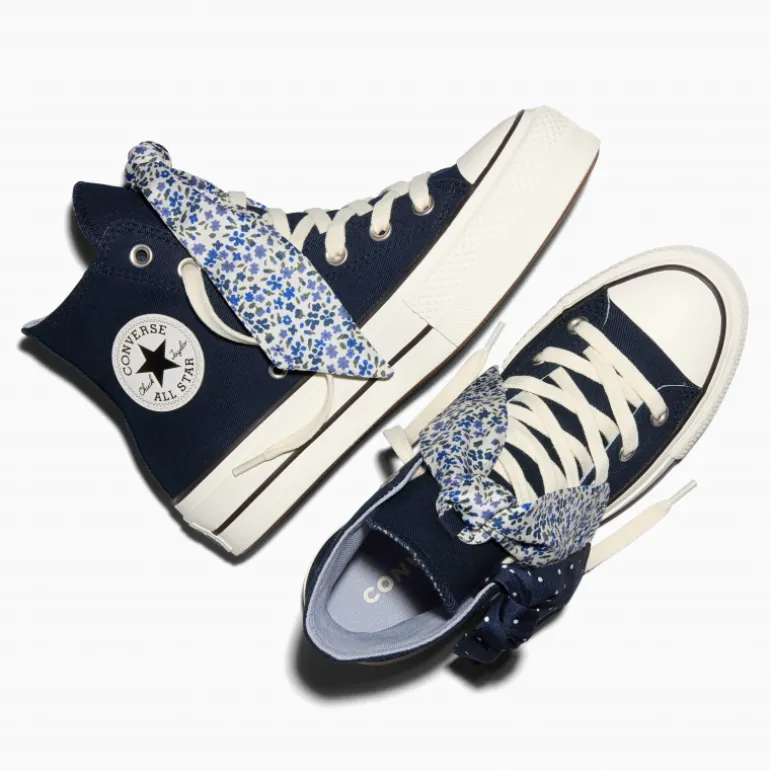 Converse Chuck Taylor All Star Lift Platform Scarf Bow