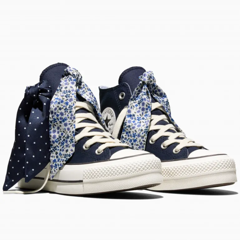Converse Chuck Taylor All Star Lift Platform Scarf Bow