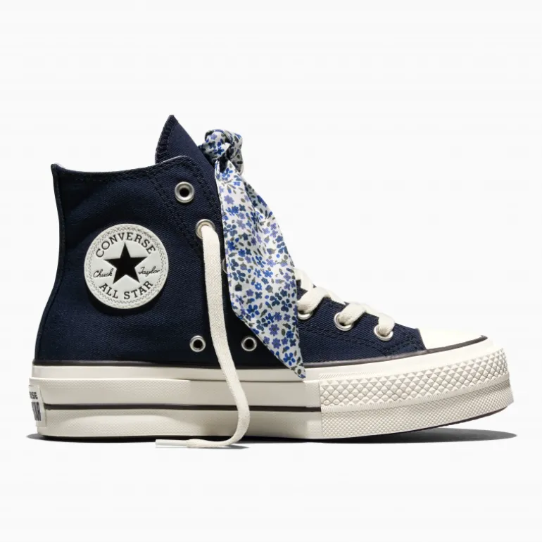 Converse Chuck Taylor All Star Lift Platform Scarf Bow