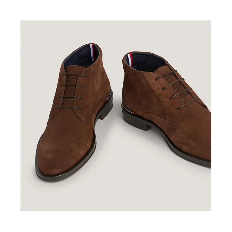 Tommy Hilfiger Bottes en Daim